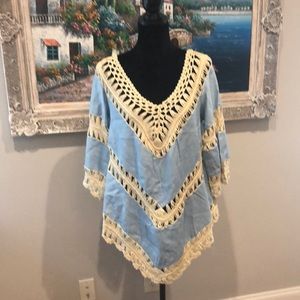 UMGEE Poncho Style Pullover NWT Size Small